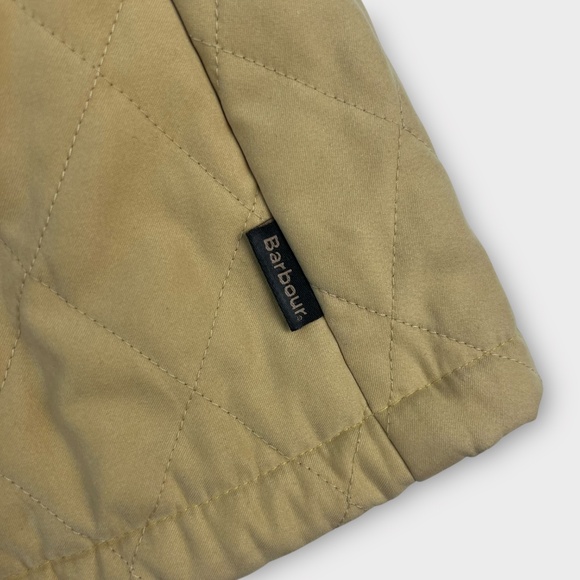 Barbour Diamond Quilted Jacket Womens 6 Barn Chore Coat Classic Outdoors Country - Picture 5 of 14